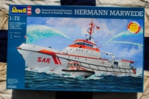 images/productimages/small/HERMANN MARWEDE Search & Rescue Vessel Revell 05220 doos.jpg